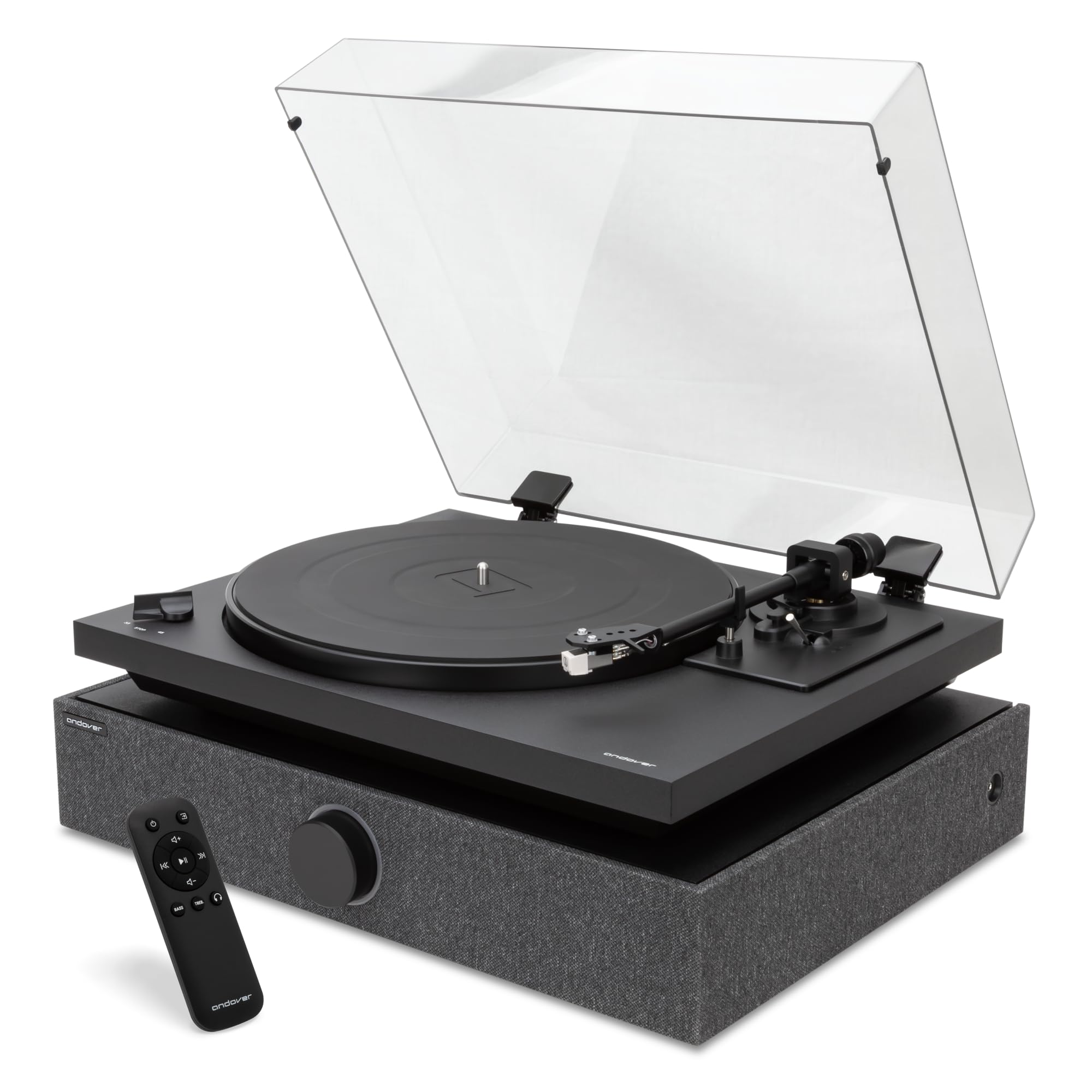 Amazon.com: SpinDuo 2 Record Player Music System by Andover (Black